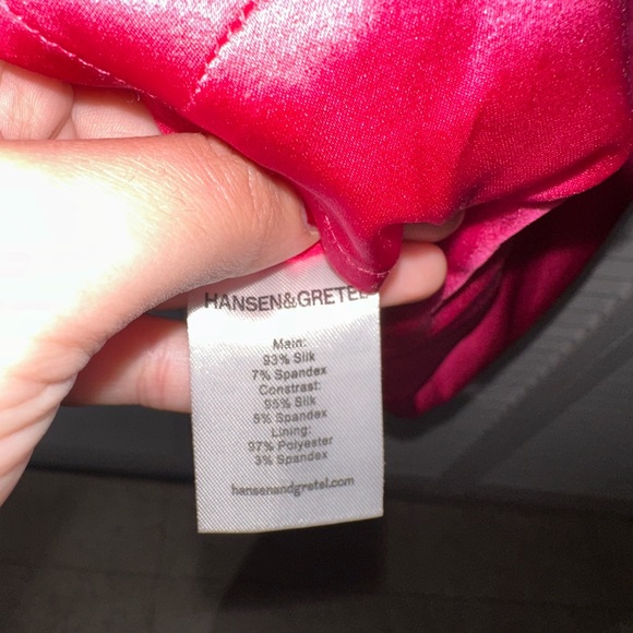 Hansen + Gretel Honeydew Two-Tone Minidress - Picture 9 of 10